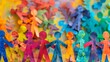 © Ziyan - Diversity workplace inclusivity world day cultural multicultural multiracial inclusive friendly cohesive teamwork paper cut out colourful