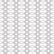 Monochrome seamless pattern with leaves motif vector background