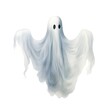 ghost watercolor illustration isolated on white background. halloween concept