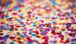 'Birthday Party Senior confetti celebrate celebration happy fun festive guest family friends nursing home extended old elderly 70s cake candle lit blowing many lo'