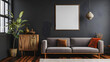© Chich - Zen Living: Japanese Interior Design with Mid-Century Sofa and Wooden Cabinet