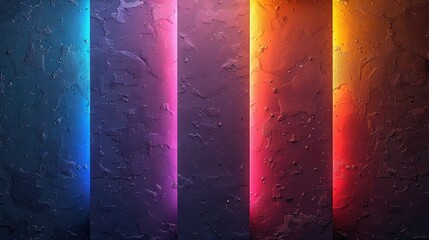 Wall Mural - Neon gradients blending seamlessly. stock image