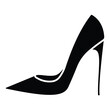 © Ujiartdesain - female high heels shoes drawing, vector illustration