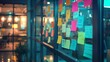 © anang - Colorful sticky notes in the office