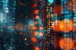 close-up shot of programming code blurred in bokeh style