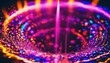 'Film up Noise effect spotlight fountain abstract Close tones Blurred effect multi-color Gradient night Grain'