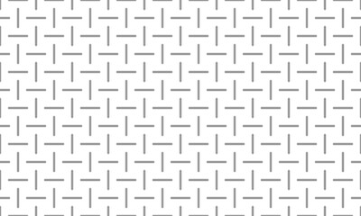 Wall Mural - grey line woven stripes lattice seamless pattern. vector repeating texture.
