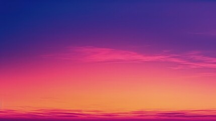 Wall Mural - sunset over the sea purple and pink sky background 