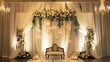 designs Wedding Backdrop simple minimalist  luxury
