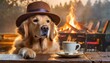 Flameside Fellowship: Coffee with Canine Charm