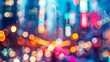With a dreamy bokeh effect the defocused background enhances the vibrant energy of cosmopolitan flow showcasing the excitement and diversity of the urban landscape. .