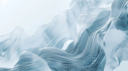 abstract blue background with wave