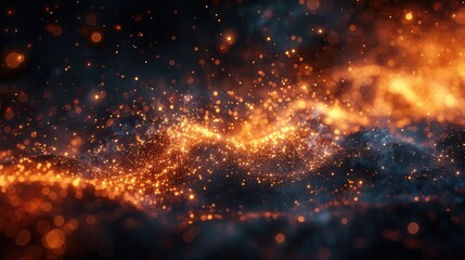 fire embers particles over black background fire sparks background abstract dark glitter fire particles lights stock image
