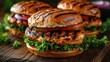 grilled chicken sandwich burger isolated stock image