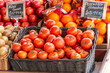 Doncaster Tomatoes are for sale at a street side produce stall