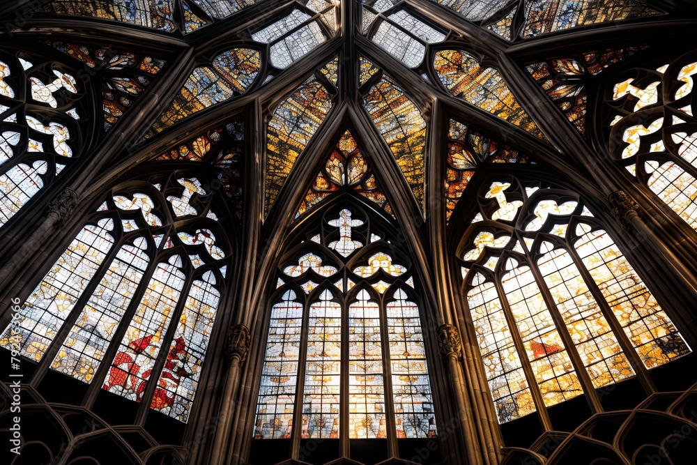 Tracery Pattern Tracery Patterns Gothic Architecture WhatsApp Stickers - Social Media ...