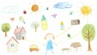© chapicha - Imaginative Journeys, Stick Figures and Animals in Child's Artistic Endeavors