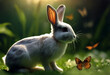 'mammals found butterflies called reproduce viviparous giving Rabbits parts which earth can Leporidae birth family many Background Nature Easter White Animal Green Farm Portrait CuteBackground Nature'