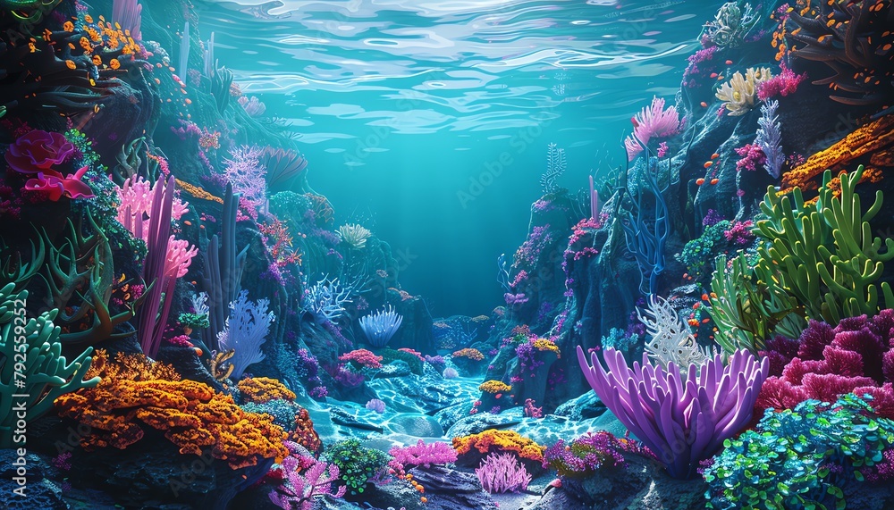 Dive into a mesmerizing Underwater World through the lens of Abstract ...
