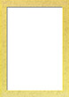 Illustration of a yellow frame with space for your own text