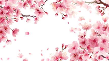 Wall Mural - Pink blossom of a tree