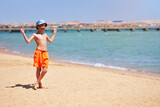 Fototapeta Do akwarium - Photo of relaxing vacation in Egypt Hurghada