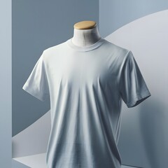 Wall Mural - MODERN blank tshirt mockup product.