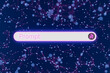 © Antonio Solano - Digital Prompt Command Bar on Abstract Network Background