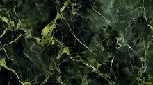 Dark Olive Green Marble Texture, Featuring Rich Green And Black Veining, Perfect For A Sophisticated Natural Look