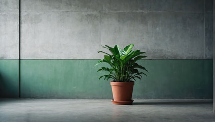 Wall Mural - creative layout of colorful palm leaves on a white background in the rays of the sun, with shadows. 