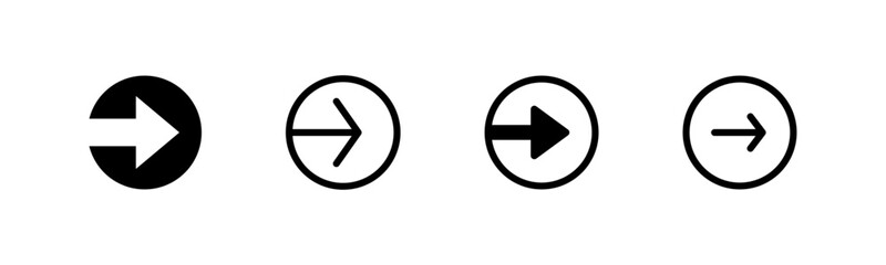 Wall Mural - arrows set. vector arrow icons. vector arrow collection.