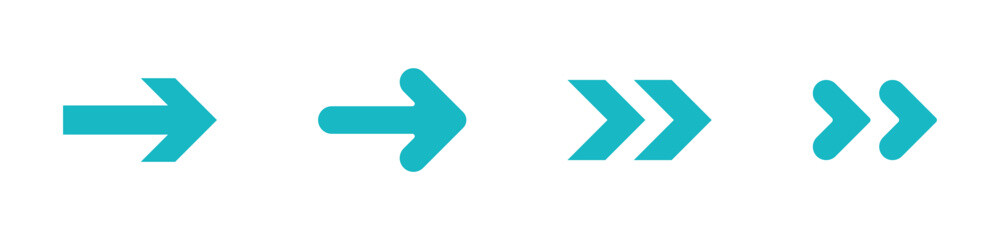 Wall Mural - arrows set. vector arrow icons. vector arrow collection.