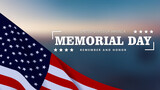 Fototapeta Na ścianę - Memorial Day USA
