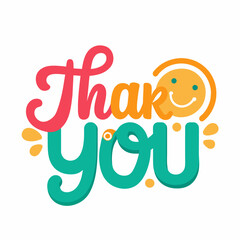 Wall Mural - Thank You text vector (31)