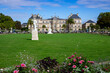 View of the Luxembourg Gardens in Paris