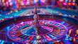 Casino, Roulette, Ball: A vibrant photo of the roulette ball as it lands on a number