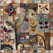 A Symphony of Shapes and Textures: A Study of Intricacy and Mastery in Quilting