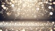 'Bokeh Background Party Elegant confetti Silver Invitation Sparkle Shiny white light snow bridal gala invite burst flier christma'