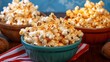 Host a holiday movie marathon, with a lineup of your favorite Christmas movies and plenty of popcorn to