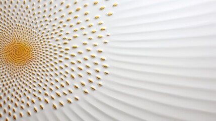A fantastic pattern and texture in white and yellow