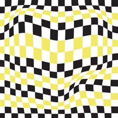 Sticker - multi-color checkerboard pattern background eps 10