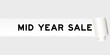 © bankrx - Ripped gray paper background that have word mid year sale under torn part