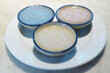 Closeup of Creamy and Sweet Thai Steamed Coconut Milk Pudding Called Khanom Tuay Talai
