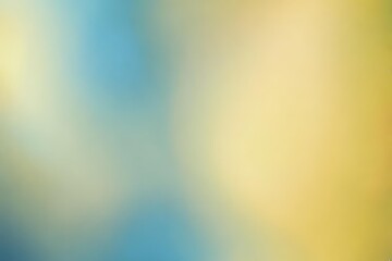 Wall Mural - Abstract gradient smooth Blurred Yellow And Blue background image