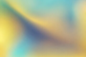 Wall Mural - Abstract gradient smooth Blurred Yellow And Blue background image
