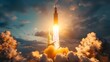 The Symbolic Growth of Small and Corporate Businesses Through Technology: Rocket Launch as a Metaphor. Concept Technology in Business, Metaphors in Growth, Corporate Innovation