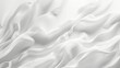 White silky fabric texture with soft waves. Abstract background design concept for interior,