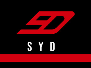 Wall Mural - syd, sd, 9d logo design by vacphic