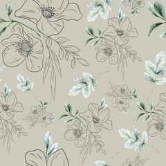  floral background pattern