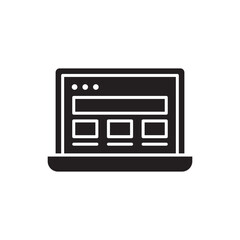Website Icon - Layout Icon